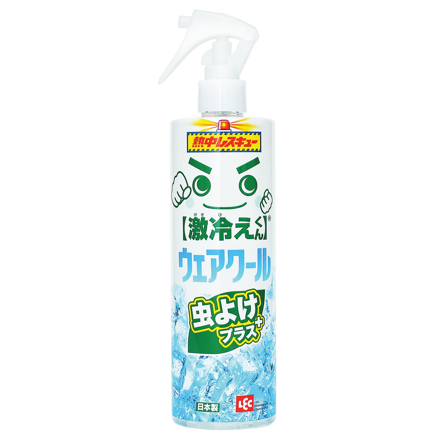 マーク&ロナ　虫除け&頭冷やすスプレーセット 激冷えくん レック ウェアクール 400ml ひんやり虫よけ